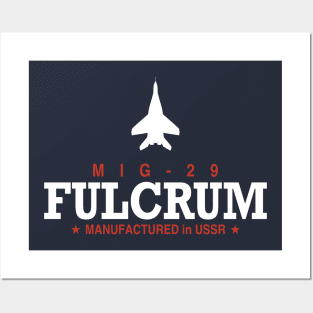 Mig-29 Fulcrum Posters and Art